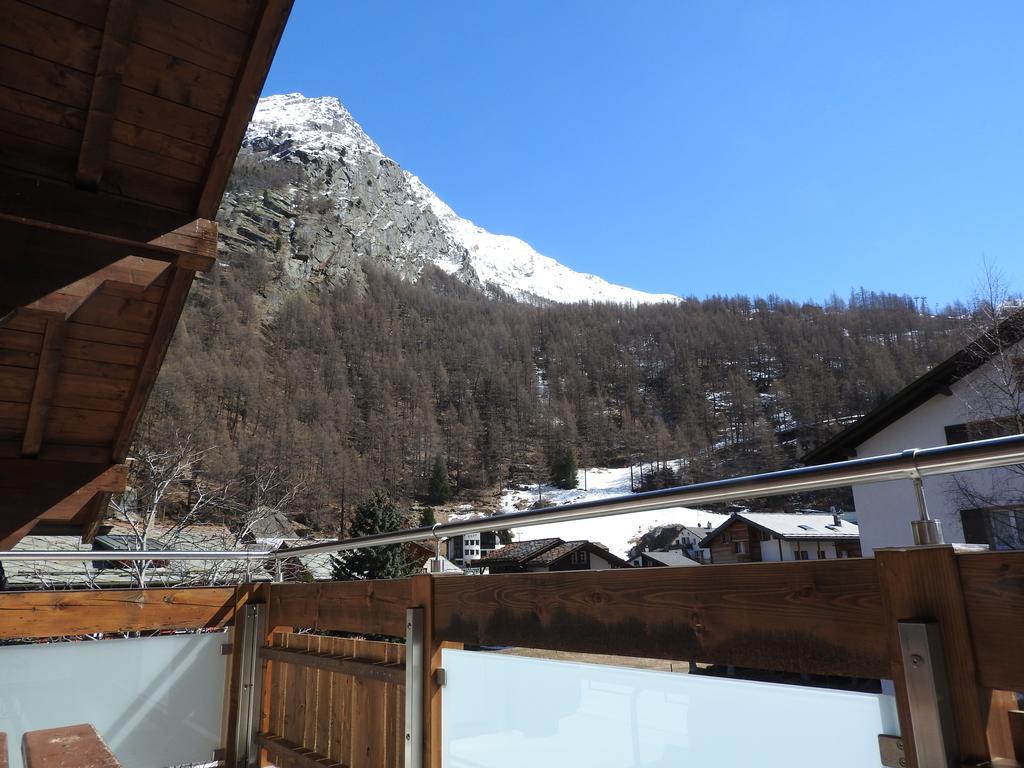サース・アルマゲルHaus Alpenperleアパートメント エクステリア 写真