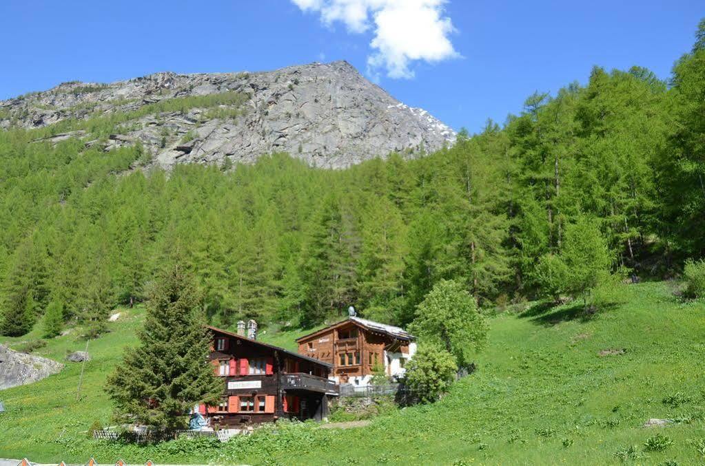 サース・アルマゲルHaus Alpenperleアパートメント エクステリア 写真